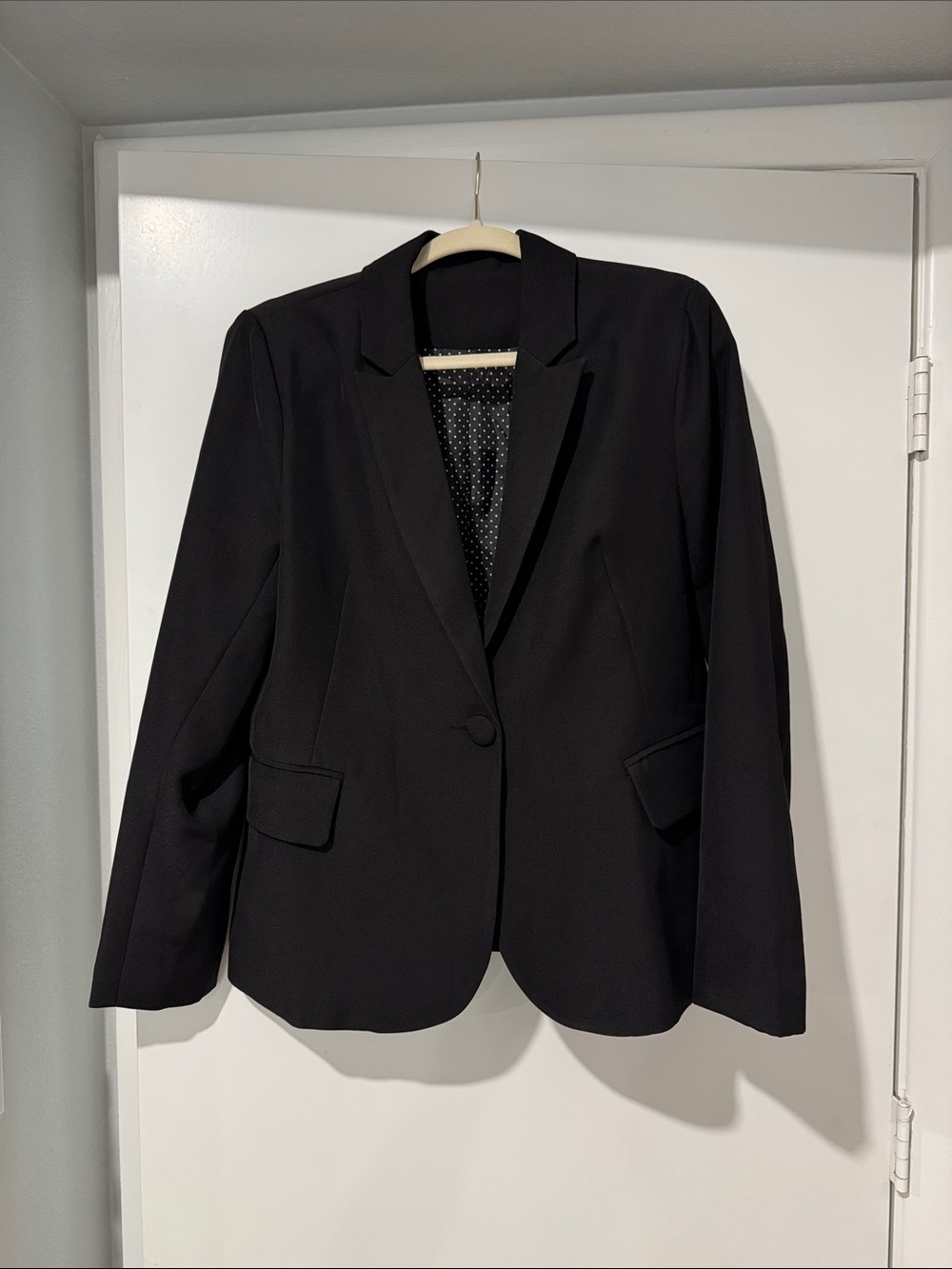 Classic Black Women's Blazer Jacket